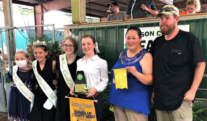 Runner-up County Bred Market Lamb